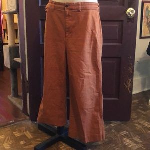 Madewell Canvas Crop Pants